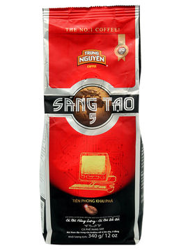 Натуральный жареный молотый кофе Creative 5, 340 г, TRUNG NGUYEN