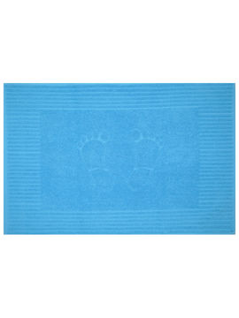 Полотенце для ног, 50*70 см Maxstyle, цвет голубой