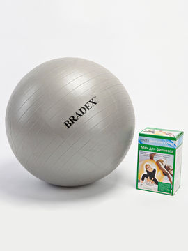 Мяч для фитнеса Bradex, цвет мультиколор