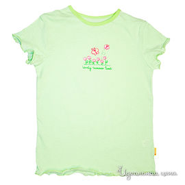 Футболка Arcado для девочки, цвет зеленый