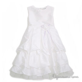 Платье Gulliver для девочки, цвет белый, рост 122-152 см