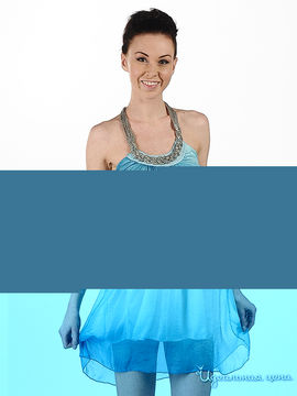 Платье Lily&Vera Mont женское, цвет голубой / белый