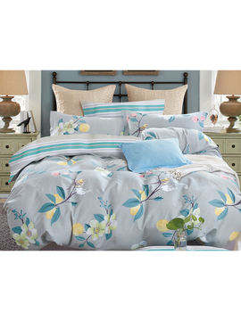 Комплект постельного белья, 2-спальный Cleo, цвет серый