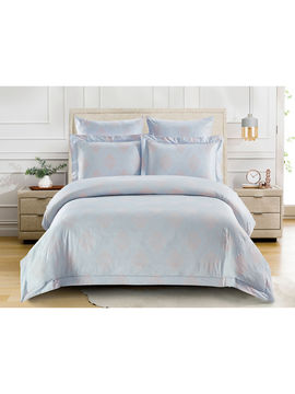 Комплект постельного белья, 2-спальный Cleo, цвет светло-голубой
