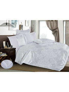 Комплект постельного белья, 2-спальный Cleo, цвет белый