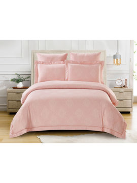 Комплект постельного белья, семейный Cleo, цвет розовый