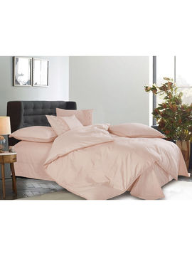 Комплект постельного белья, Евро Cleo, цвет персиковый