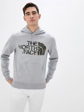 Толстовка The North Face, цвет серый