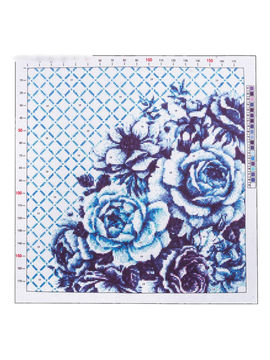 Канва для вышивания с рисунком «Розы», 41 × 41 см Арт Узор
