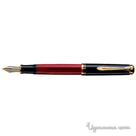 Ручка перьевая Pelican, цвет черный / красный