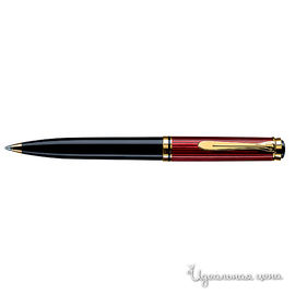 Ручка шариковая Pelican, цвет черный / красный