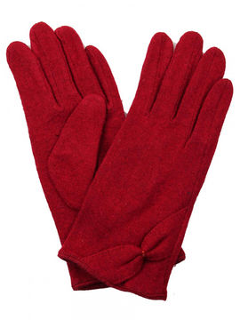 Перчатки Venera, цвет бордовый