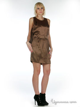 Платье SOCIETA&ATOS LOMBARDINI женское, цвет коричневый