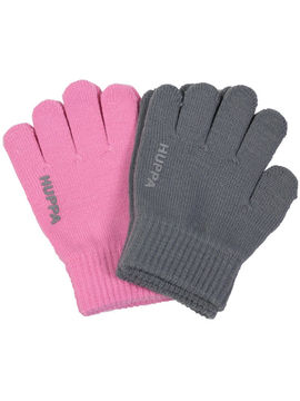 Перчатки Huppa для девочки, цвет розовый