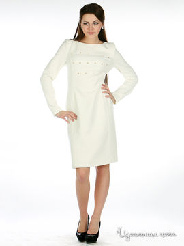 Платье Gizia&Balizza женское, цвет белый