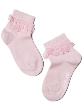 Носки CONTE для девочки, цвет светло-розовый