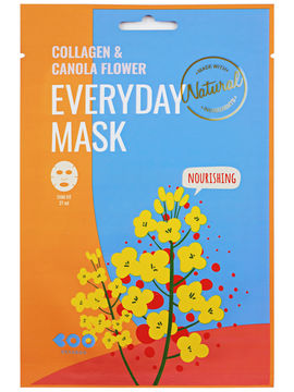 Маска для лица питательная Collagen&Canola Flower, 27 мл, DEARBOO