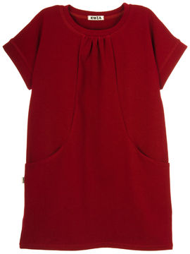 Платье Kuza для девочки, цвет бордовый