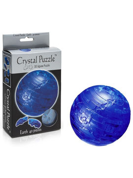 Планета Земля голубая, 3D-головоломка Crystal Puzzle