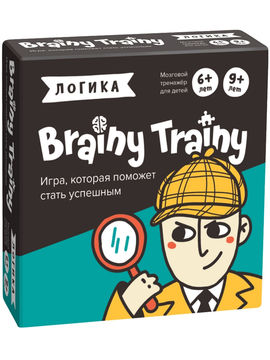 Игра-головоломка Логика Brainy Trainy