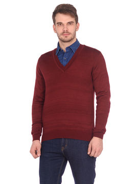 Пуловер Veronika Style, цвет бордовый