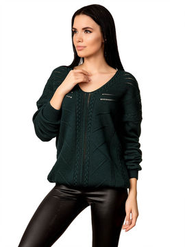 Пуловер Palvira, цвет зеленый