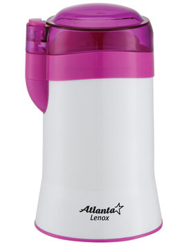 Кофемолка электрическая Atlanta, цвет розовый