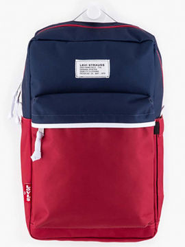 Рюкзак Levi's, цвет синий, красный