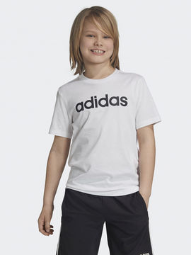 Футболка Adidas для мальчика, цвет белый