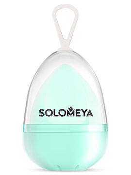 Вельветовый косметический спонж для макияжа, Тиффани Microfiber Velvet Sponge Tiffany, Solomeya