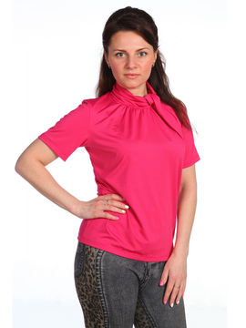 Блуза АстраИвТекс, цвет розовый