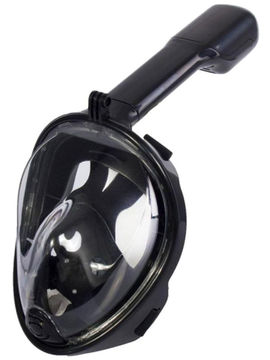 Маска для плавания и снорклинга с креплением для экшн-камеры, L Bradex, цвет черный