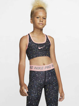 Топ Nike для девочки, цвет черный