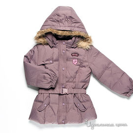 Куртка Petit Patapon для девочки, цвет темно-лиловый