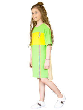 Платье iRMi для девочки, цвет бежевый
