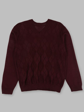 Пуловер Trikoland для мальчика, цвет бордовый