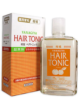 Тоник для стимуляции роста и предотвращения выпадения волос с ментолом и ароматом цитрусовых, 240 мл, Yanagiya