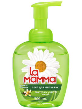 Пена для мытья рук с ароматом ванили, 500 мл, La mamma