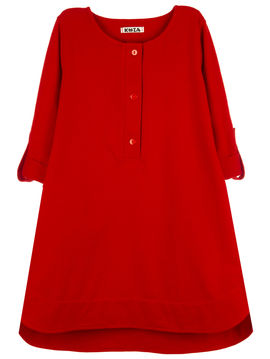 Платье Kuza для девочки, цвет красный