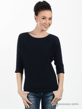Пуловер Pezzo женский, цвет темно-синий