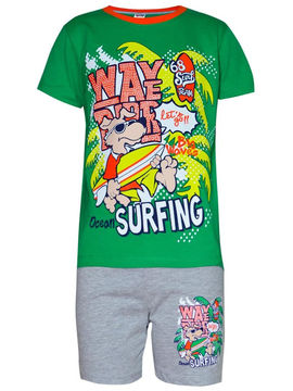 Комплект: футболка, шорты Kids Style, цвет мультиколор