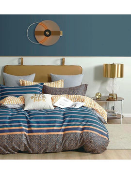Комплект постельного белья Евро, простыня на резинке Primavelle Bellissimo, цвет мультиколор