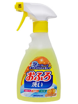 Спрей-пена для ванны (с антибактериальным эффектом и апельсиновым маслом), 400 мл, Nihon Detergent