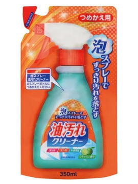 Спрей-пена очищающая для удаления масляных загрязнений на кухне, 350 мл, Nihon Detergent