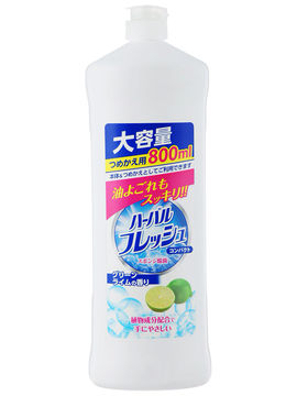 Концентрированное средство для мытья посуды, овощей и фруктов с ароматом лайма, 800 мл, Mitsuei