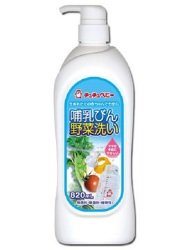 Жидкое средство для мытья детских бутылок, овощей и фруктов, 820 мл, Chu-Chu BABY