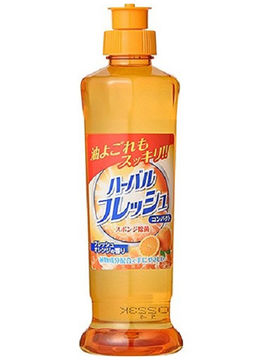 Средство для мытья посуды, овощей и фруктов концентрированное с ароматом апельсина, 250 мл, Mitsuei