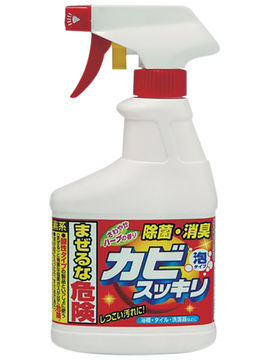 Мощное чистящее средство для ванной комнаты и туалета с возможностью распыления, 400 мл, Mitsuei