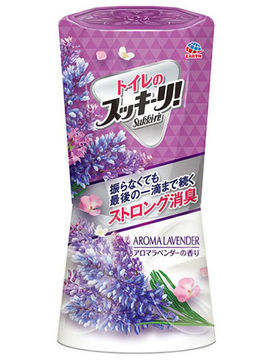 Жидкий дезодорант-ароматизатор для помещений с цветочным ароматом "Ароматная лаванда", для туалета,  400 мл, EARTH