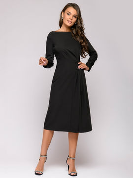 Платье D&M by 1001DRESS, цвет черное